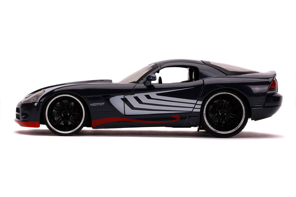2008 Dodge Viper with Venom Figure, Spider-Man - Jada Toys 31750/4 - 1/24 scale Diecast Car