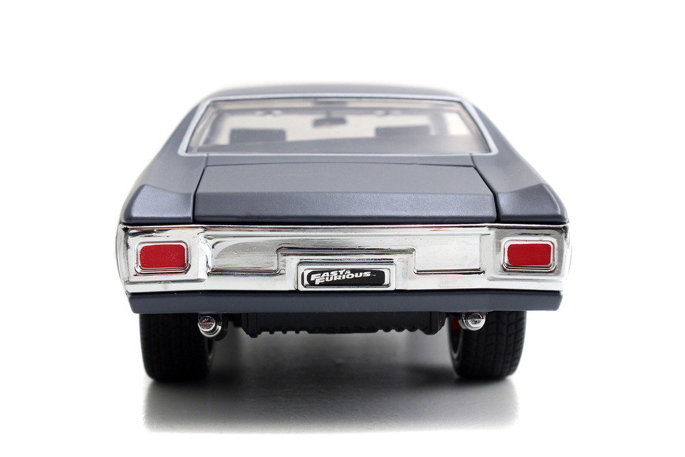 1970 Dom's Chevy Chevelle SS, Primer Gray - Jada 97835 - 1/24 Scale Diecast Model Toy Car