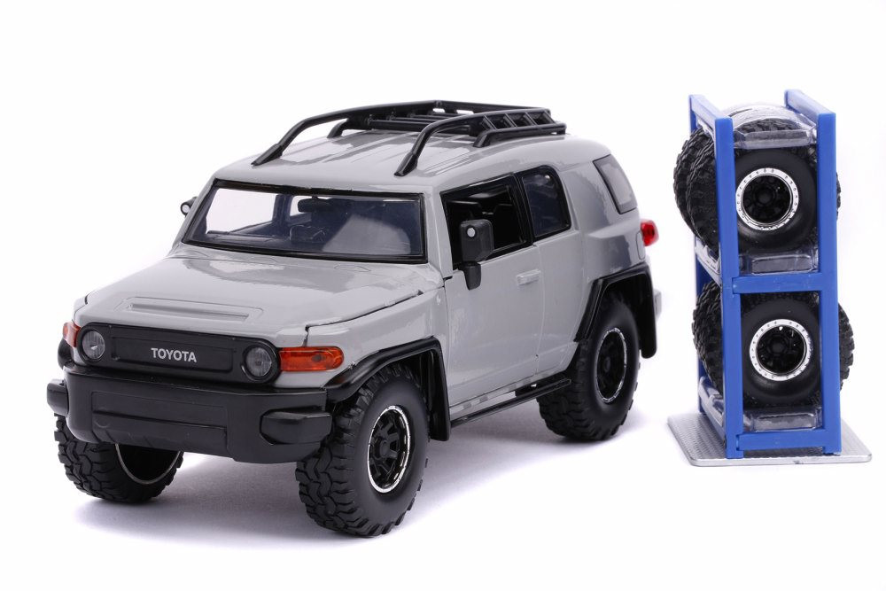 Toyota FJ Cruiser, Gray - Jada 54027/W25 - 1/24 Scale Diecast
