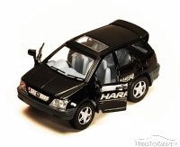 Funny Collection Toyota Harrier, Black - Kinsmart 4008/16D - 3.75