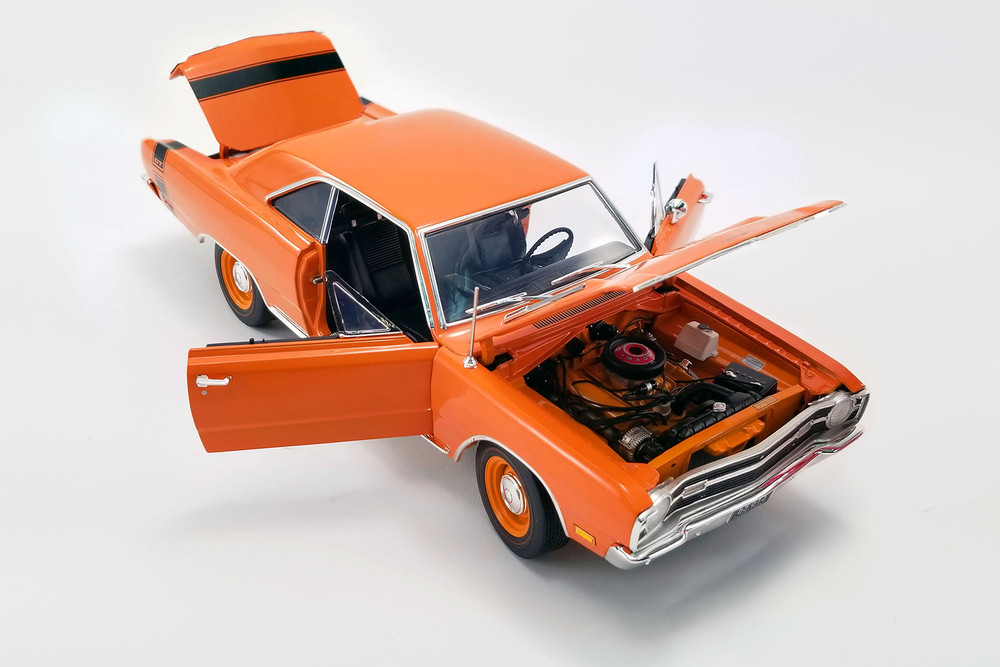 1969 Dodge Dart GTS 440 Hardtop, Orange - Acme A1806404 - 1