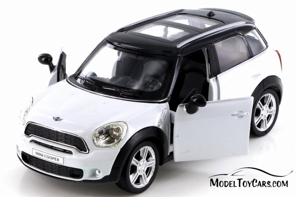 Mini Cooper S Countryman, White - RMZ City 555001 - Diecast Model Toy Car