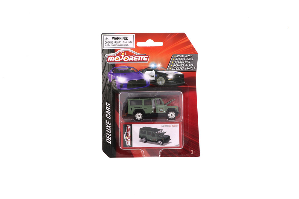 Land Rover Defender 110, Green - Jada Toys 2120520161JA - 1/64 scale Diecast Model Toy Car