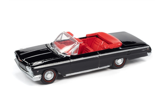 1962 Chevy Impala SS 409 Convertible, Gloss Black - Auto World