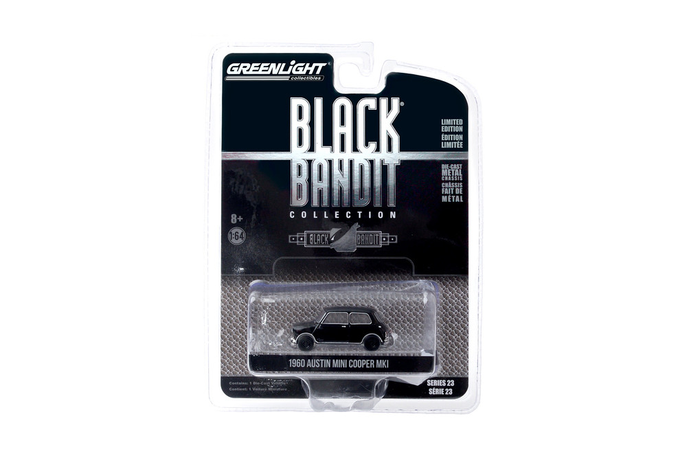 1960 Austin Mini Cooper MkI, Black - Greenlight 28030/48 - 1/64