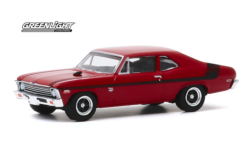 1971 Chevy Nova Yenko Deuce, Hugger Orange - Greenlight 13270/48 - 1/64 scale Diecast Model Toy Car