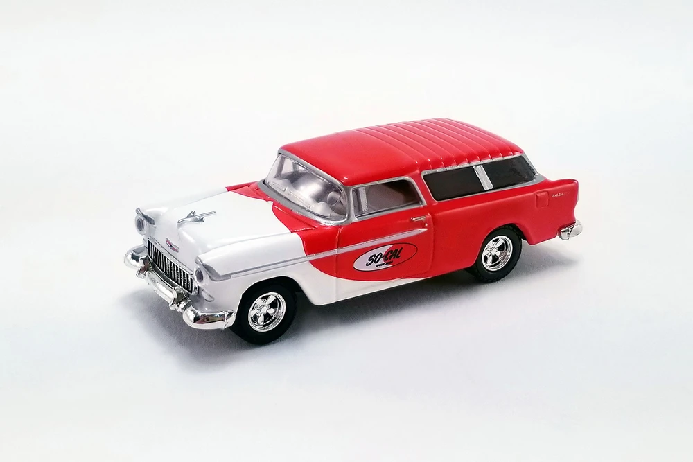 1955 Chevy Bel Air Nomad, So-Cal Speed Shop - Greenlight 51340 - 1/64 scale Diecast Model Toy Car