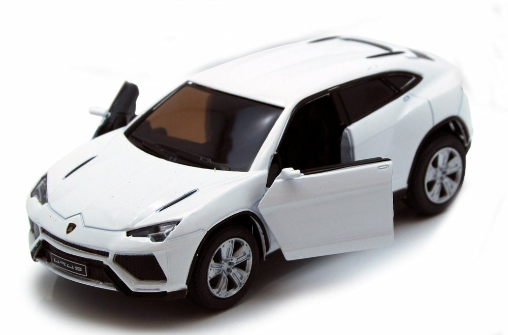 Lamborghini Urus, White - Kinsmart 5368D - 1/38 scale Diecast Car (Brand New, but NOT IN BOX)