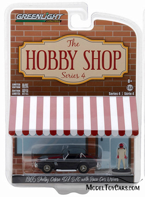 Mô Hình 1/64 GreenLight Gulf Oil Special Edition Series 1- 1965 Shelby Cobra 427 S/C Solid Pack | District M