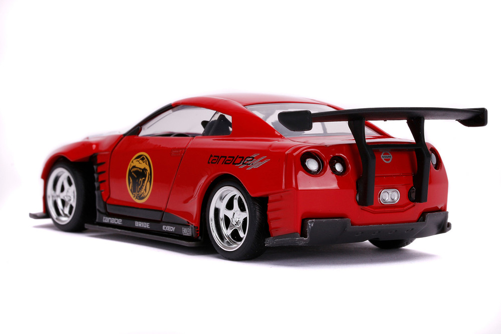 2009 Nissan GT-R, Power Rangers - Jada Toys 31827 - 1/32 scale Diecast ...