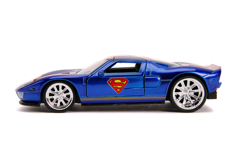 2005 Ford GT, Superman - Jada Toys 31717 - 1/32 scale Diecast Model Toy Car