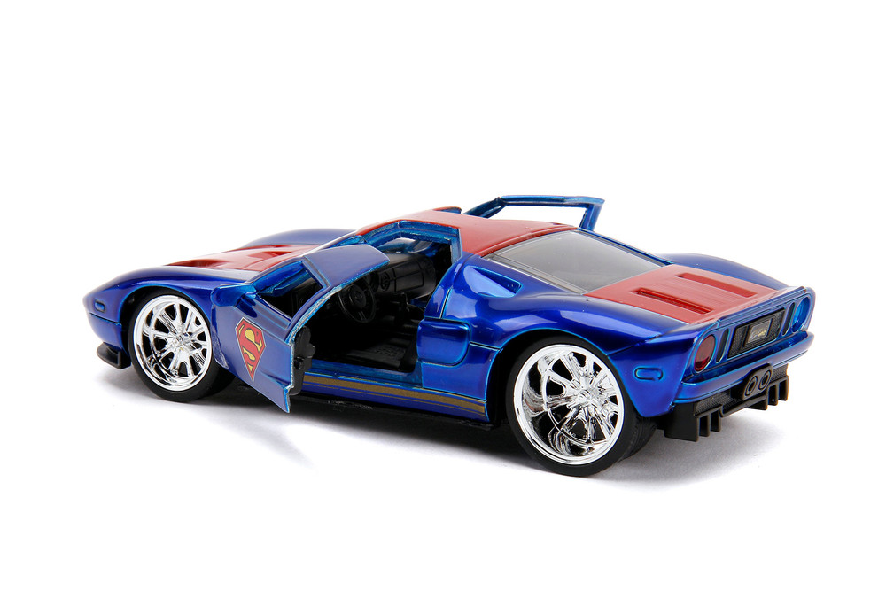 2005 Ford GT, Superman - Jada Toys 31717 - 1/32 scale Diecast