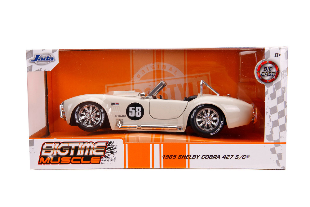 【新品未開封】JadaTOYS 1965 SHELBY COBRA 427S/C NEW 2024 Jada Pink Slips 1965 Shelby Cobra 427 S/C 1/24 | eBay