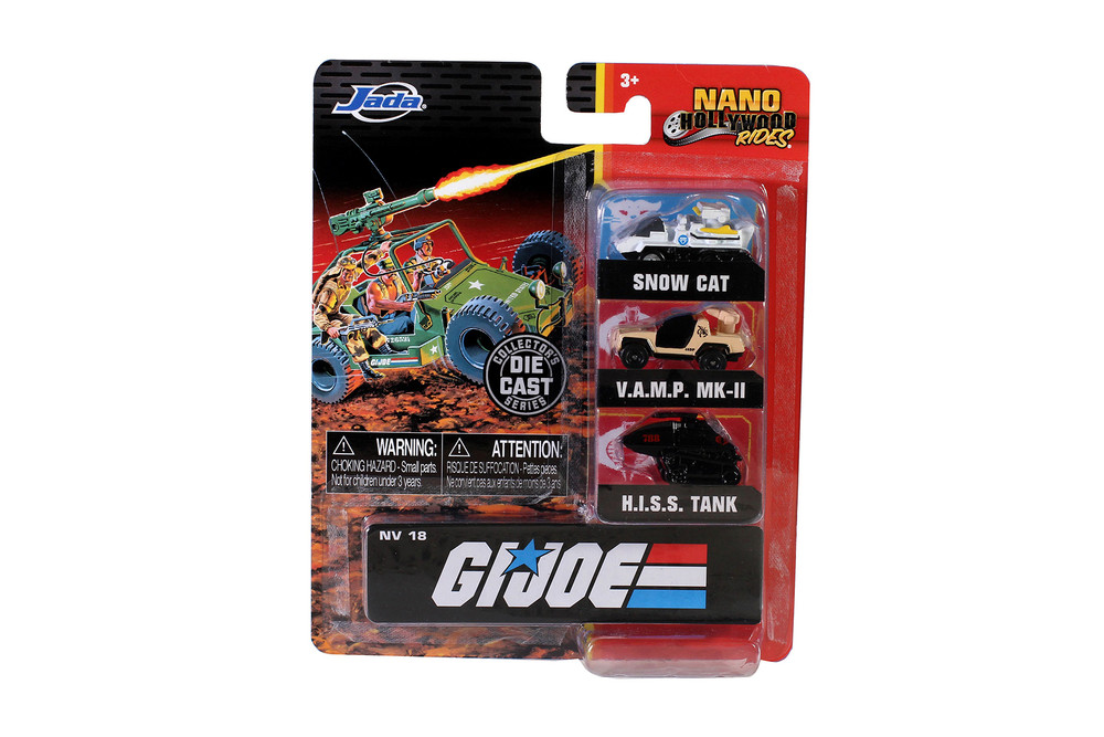 G.I. Joe Assortment Pack, G.I. Joe - Jada Toys 32083 - 1/65 scale Diecast Model Toy Car