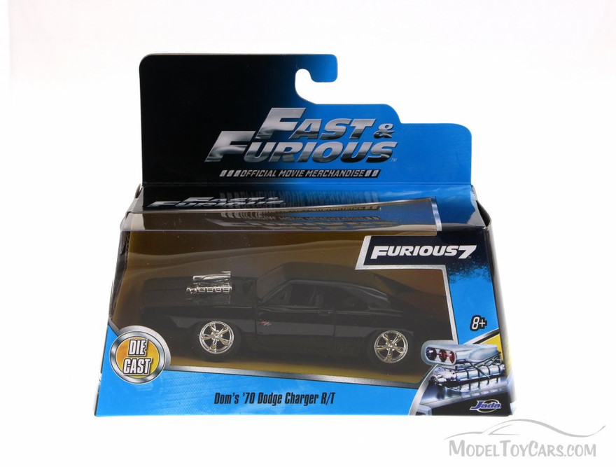 Miniature IXO 1/43 Dodge Charger R/T 1970 - Moteur Apparent - Noire