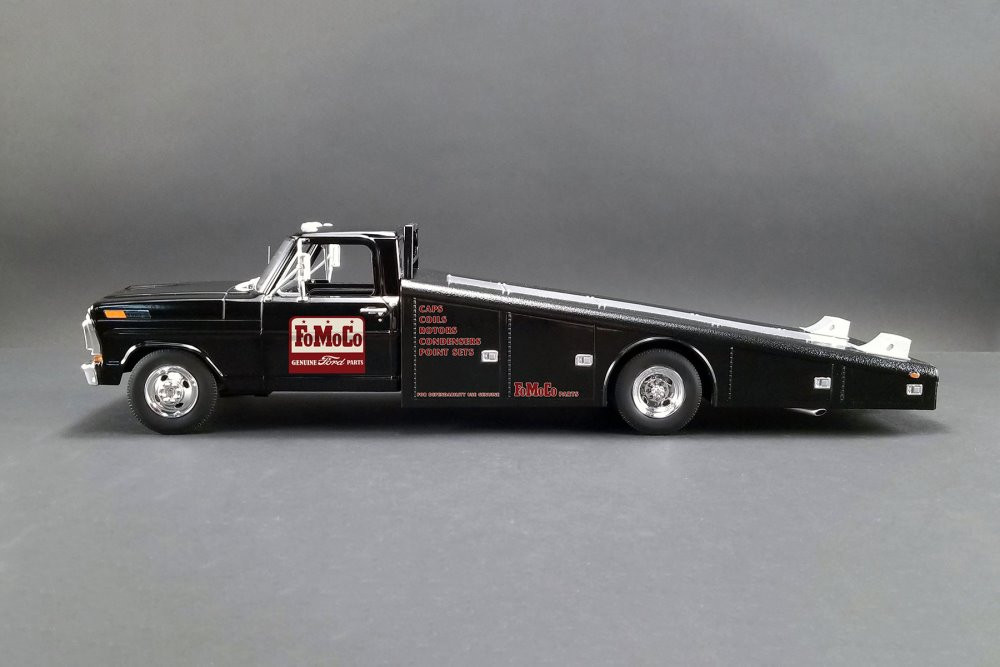 FoMoCo Parts 1970 Ford F-350 Ramp Truck, Black - Acme A1801408 - 1