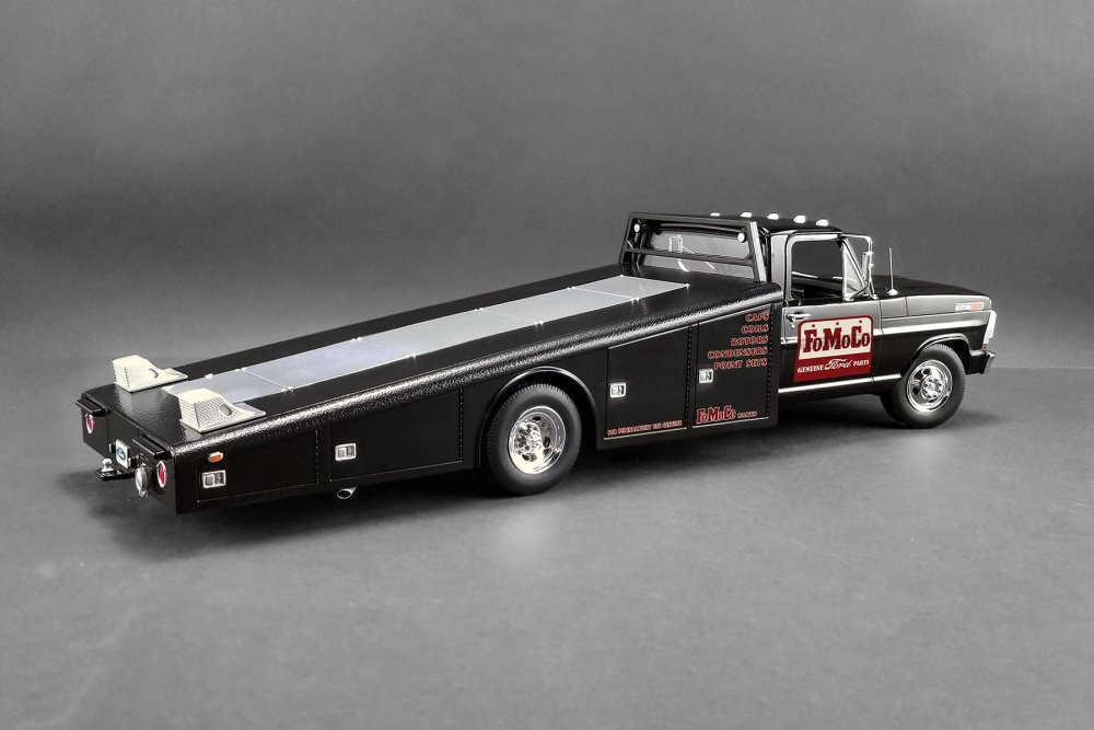 FoMoCo Parts 1970 Ford F-350 Ramp Truck, Black - Acme A1801408 - 1