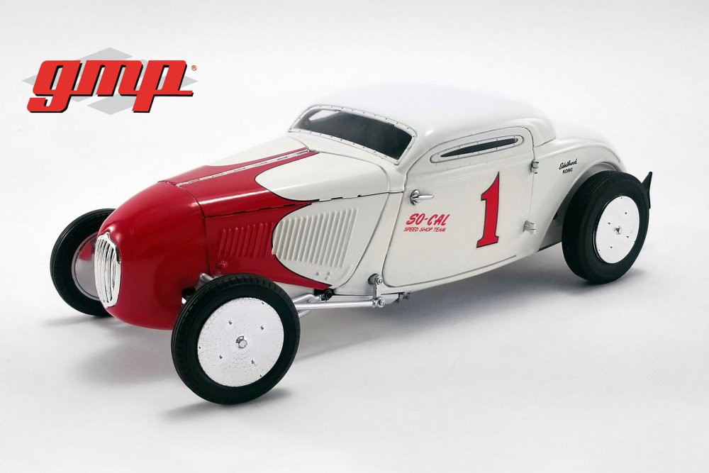 1932 So-Cal Speed Shop Team #1 Salt Flat Coupe, White and Red