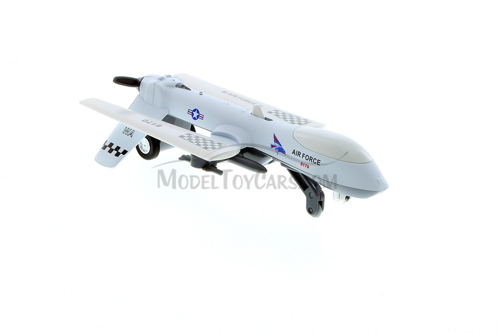 Predator Drone w/ Light Sound, White Daron TM8170 Diecast