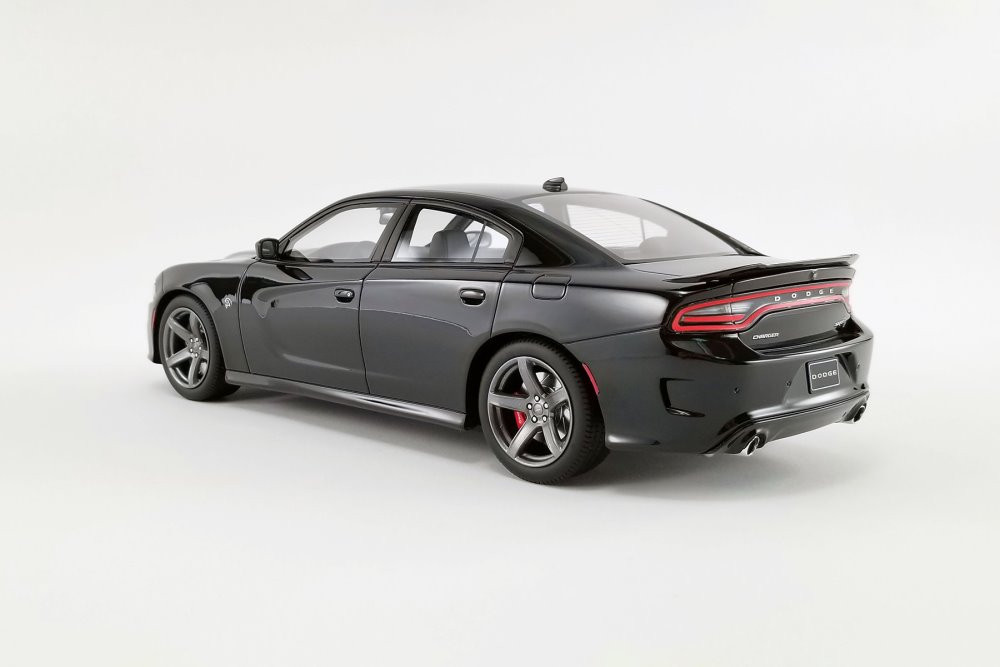 2019 Dodge Super Charger SRT Hellcat, Pitch Black - GT Spirit