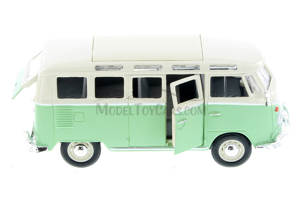 Volkswagen Van 'Samba', Green - Maisto 31956GN - 1/25 Scale