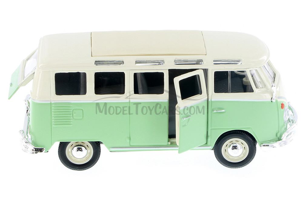 Volkswagen Van 'Samba', Green - Maisto 31956GN - 1/25 Scale
