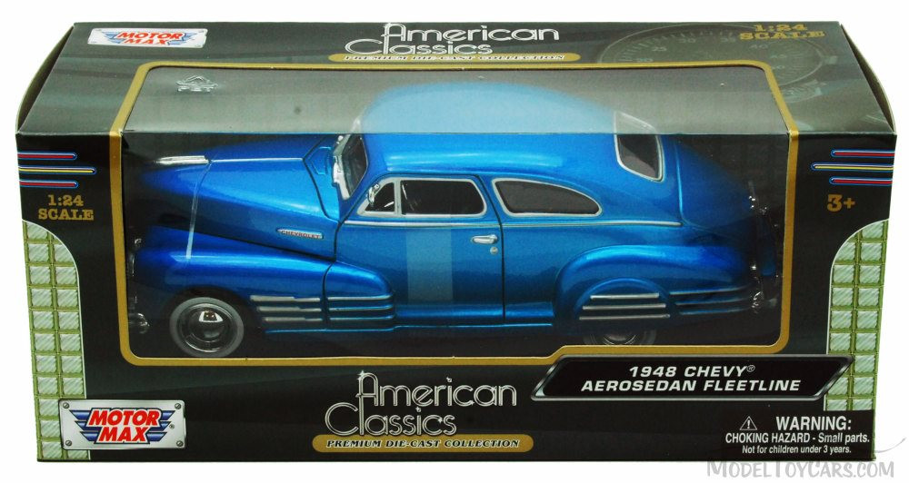 1948 Chevy Aerosedan Fleetline- Motormax Premium American 73266