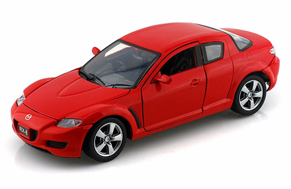 Mazda RX8, Red - Motormax 73323R - 1/24 Scale Diecast Model