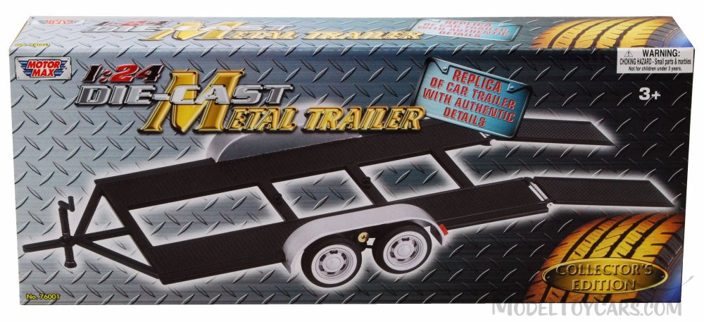 Trailer Car Carrier - Motormax 76001 - 1/24 scale Diecast Accessory