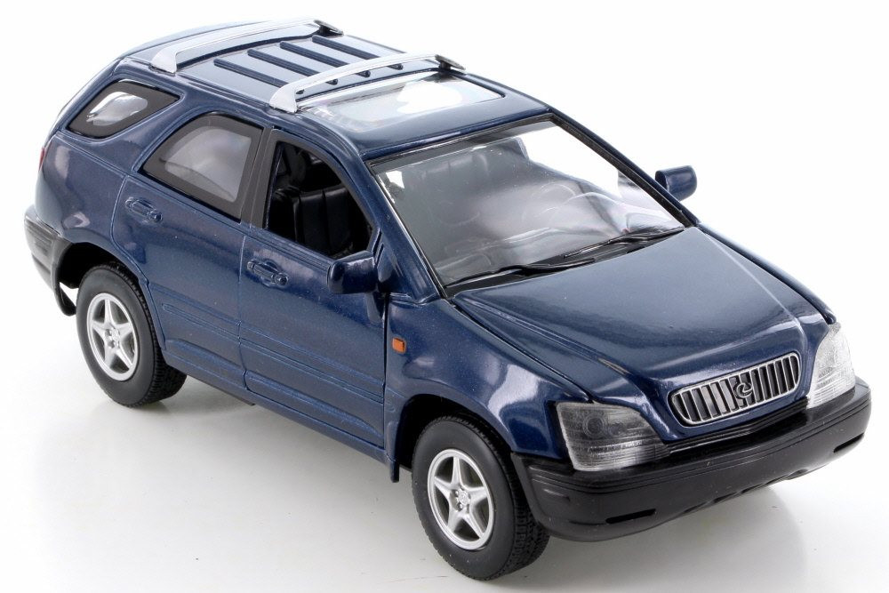 Lexus RX300, Blue - Smart Toys 95091 - 1/24 Scale Diecast Model Toy Car