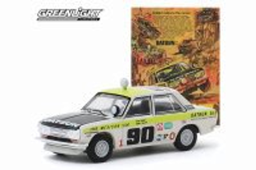 Datsun 510 4-Door Sedan,  - Greenlight 39020/6 - 1/64 scale Diecast Model Toy Car