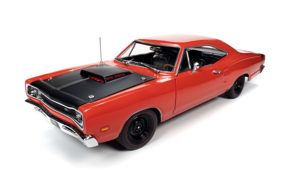 MCACN) 1969 .5 Dodge Super Bee Hardtop, R4 Red - Auto World