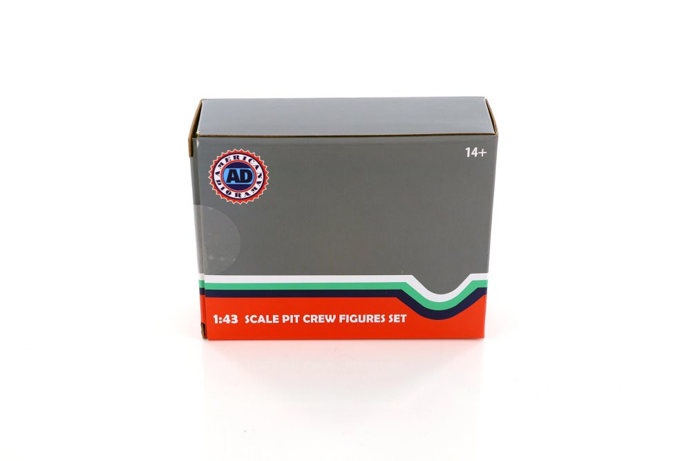Formula One F1 Pit Crew, Blue - American Diorama 38384 - 1/43 scale Figurines - Diorama Accessory