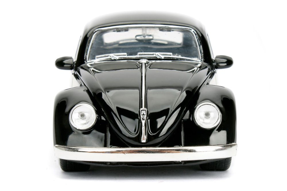 1959 Volkswagen Beetle, Black - Jada Toys 99021 - 1/24 scale Diecast Model Toy Car