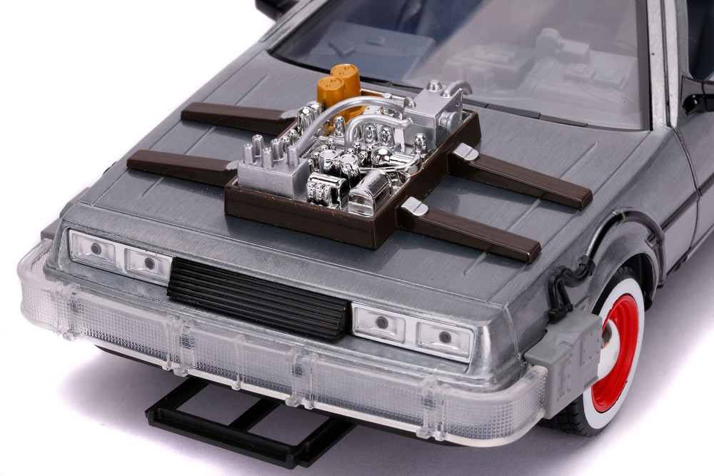 DeLorean Time Machine w/ Lights, Back to the Future III - Jada
