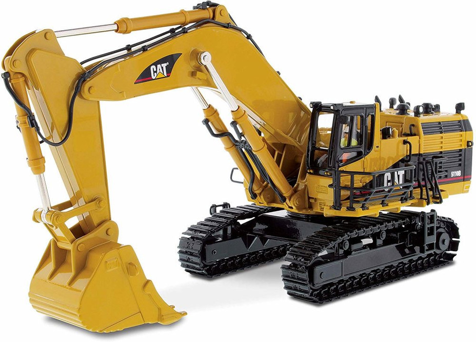 Caterpillar 5110B Hydraulic Excavator, Yellow - Diecast Masters