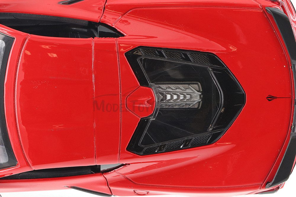 2020 Chevy Corvette C8 Stingray, Red - Showcasts 79360/16D - 1/24 scale Diecast Model Toy Car (1 car, no box)