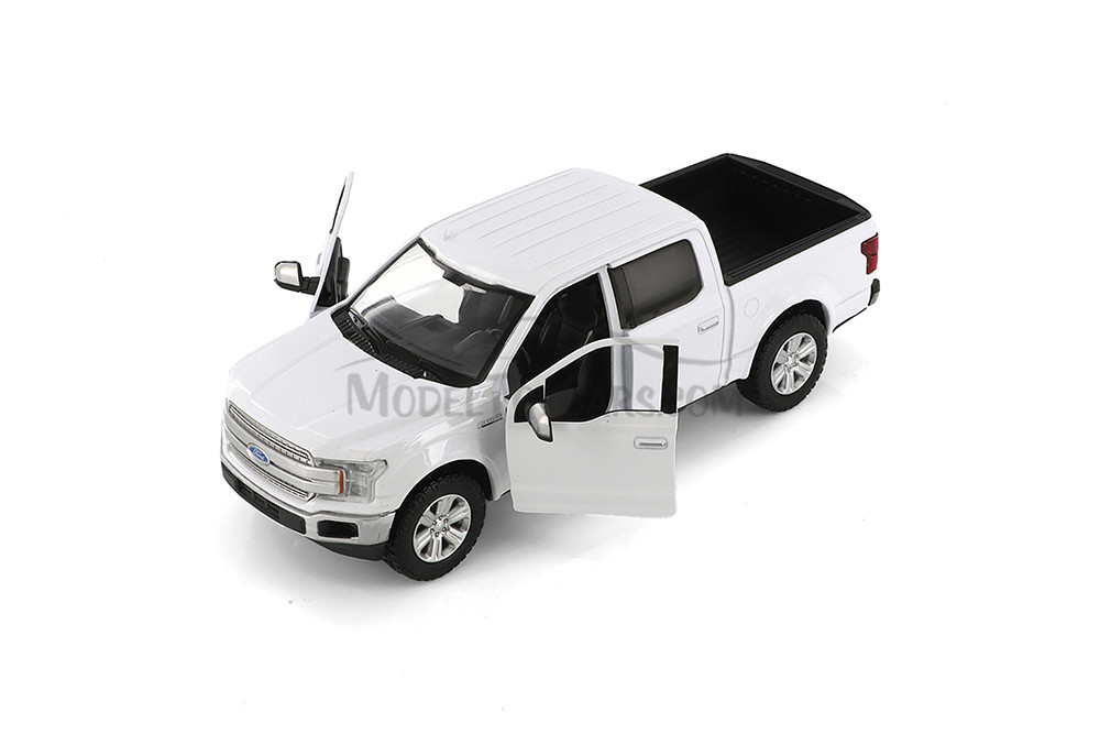2019 Ford F-150 Lariat Crew Cab Pickup Truck, White - Showcasts