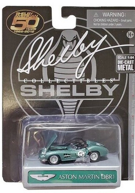 Aston-Martin DBR1 #5, Green - Shelby Collectibles SC701GN - 1/64