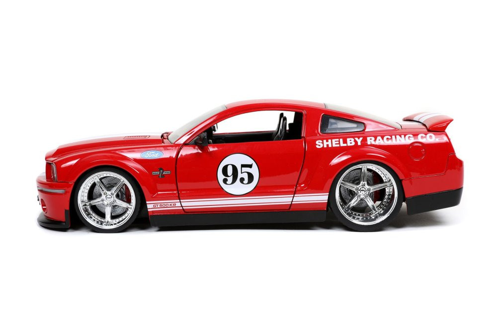2008 Ford Shelby GT-500KR #95 Shelby Racing Co. Hardtop, Red