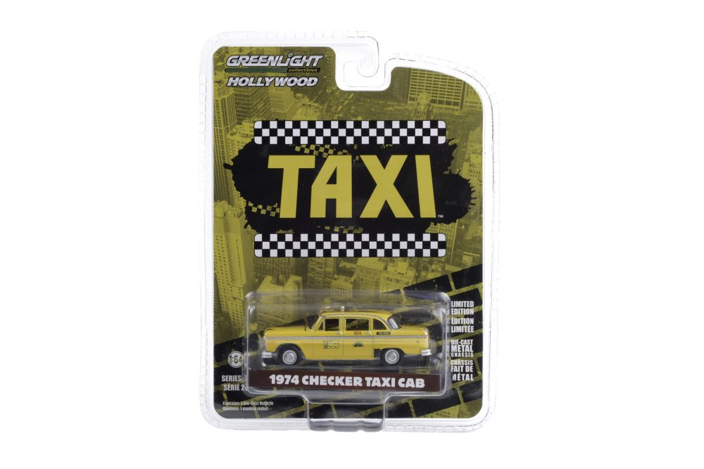 1974 Checker Taxi Sunshine Cab Company #804, Taxi - Greenlight 44890/48 - 1/64 scale Diecast Car