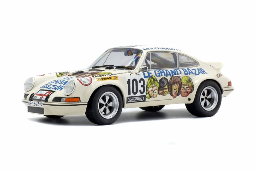 1973 Porsche 911 RSR 2.7 Le Grande Bazar Hard Top, #103 - Solido