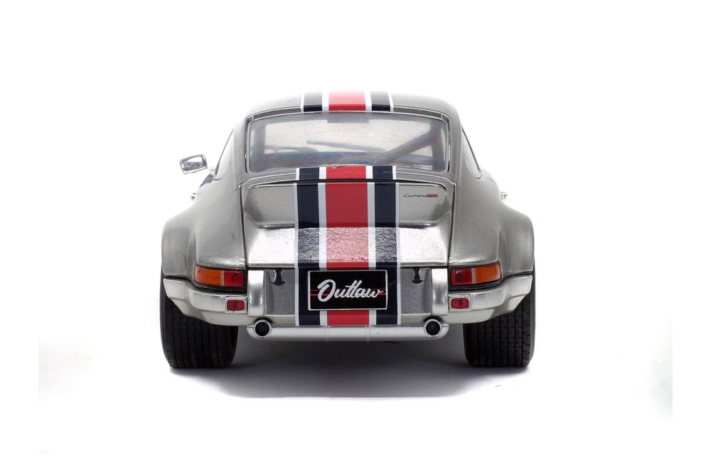 1973 Porsche 911 RSR, Silver - Solido S1801112 - 1/18 scale
