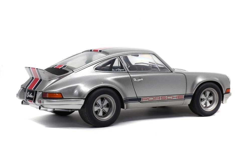 1973 Porsche 911 RSR, Silver - Solido S1801112 - 1/18 scale