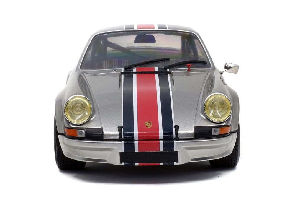 1973 Porsche 911 RSR, Silver - Solido S1801112 - 1/18 scale
