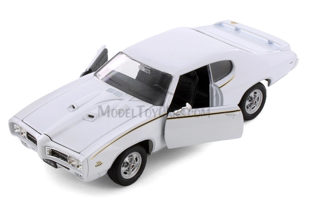 Box of 4 1969 Pontiac GTO (ASSTD) Showcasts® - 1/24 Scale Diecast Model Cars