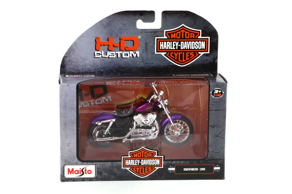 2013 Harley-Davidson XL 1200V Seventy-Two, Purple - Maisto 31360