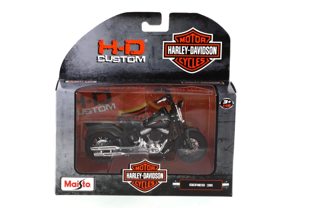 2008 Harley-Davidson FLSTSB Cross Bones, Black Maisto 31360/38