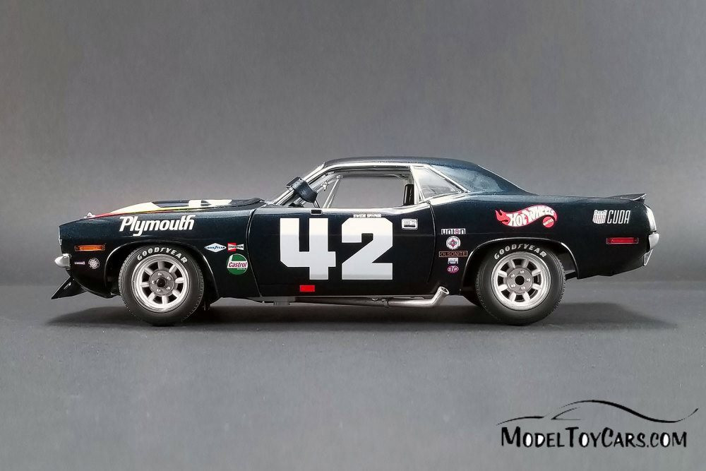 1970 Plymouth Barracuda Trans Am, #42 Swede Savage - Acme 1806103