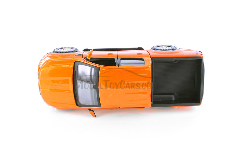 2019 Ford Ranger Pickup Truck, Orange - Showcasts 34521 - 1/27 scale Diecast Model Toy Car (1 car, no box)